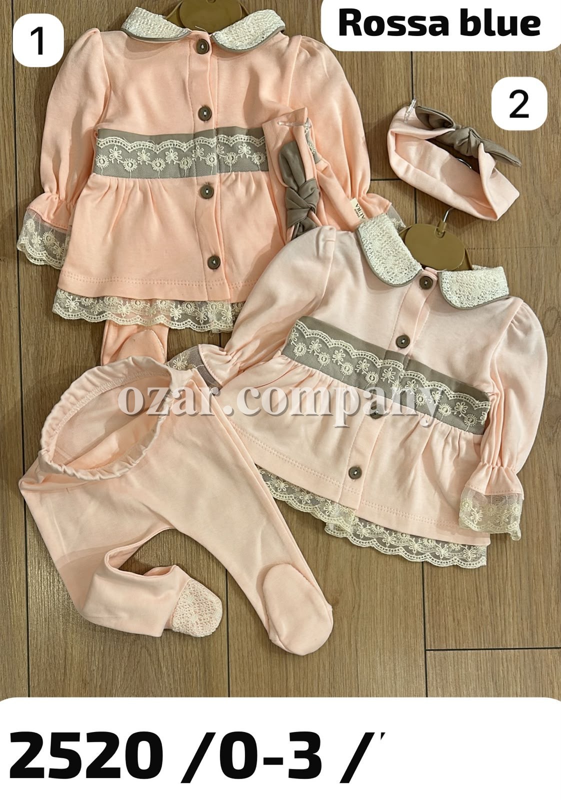 Комплект Для Девочки Aura Baby (0-3мес.)