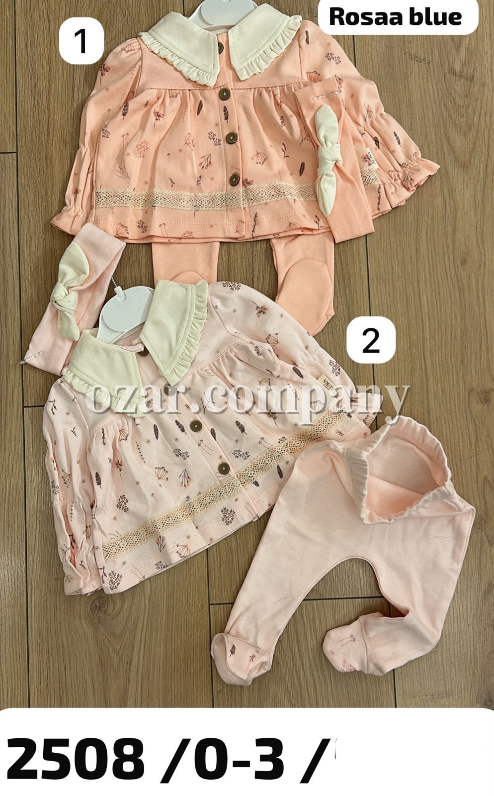 Комплект Для Девочки Aura Baby (0-3мес.)