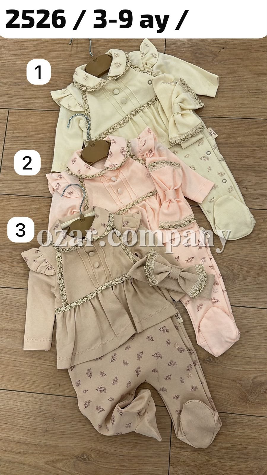 Человечек Для Девочки Aura Baby (3-6-9мес.)