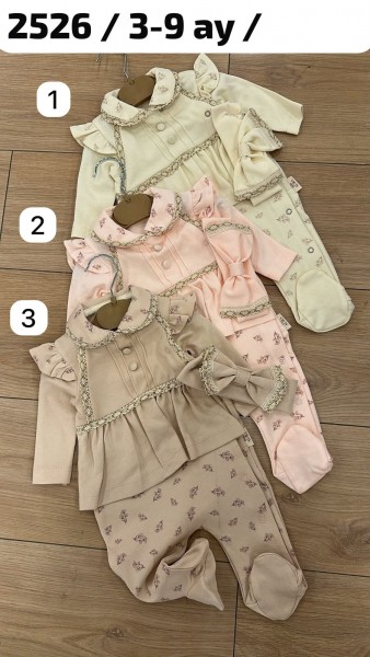 Человечек Для Девочки Aura Baby (3-6-9мес.)
