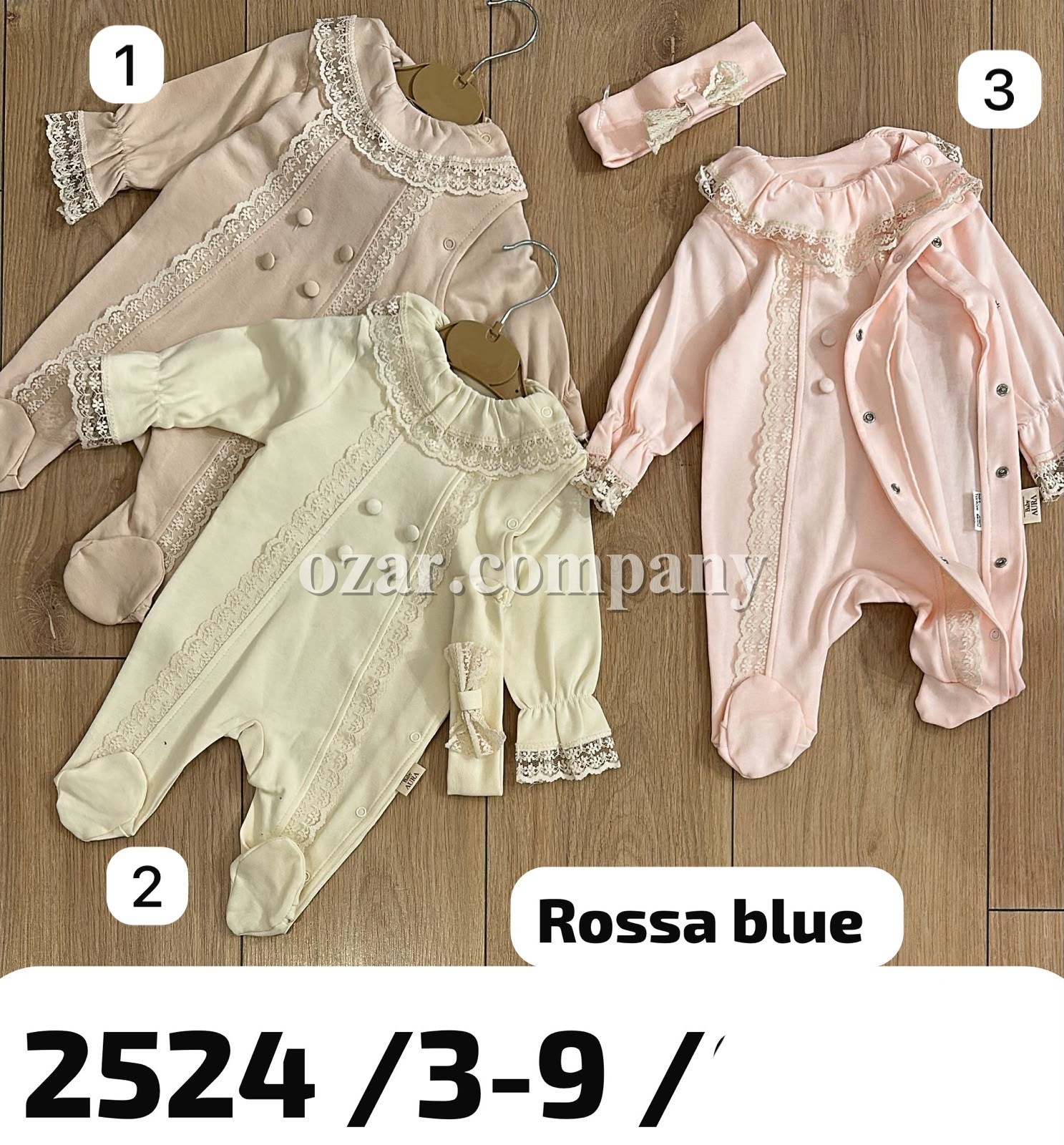 Человечек Для Девочки Aura Baby (3-6-9мес.)