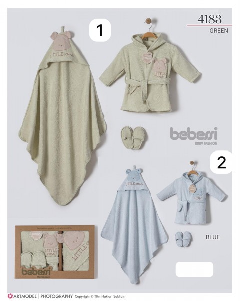Коробочный Набор Для Новорождённых Bebessi (0-3м)