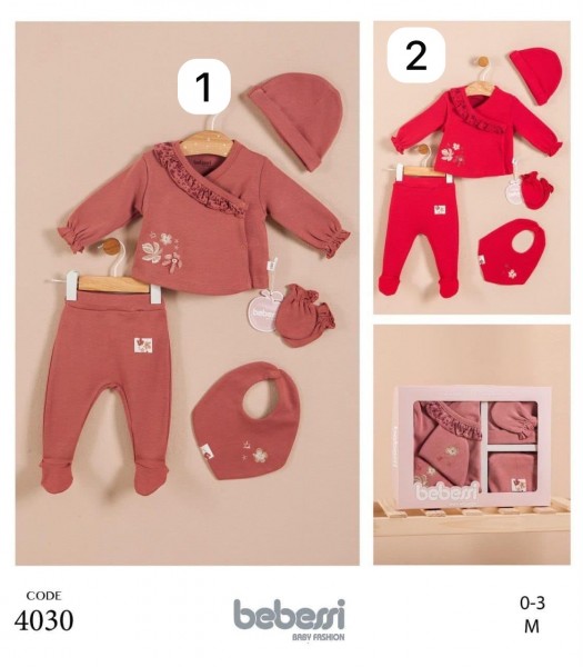 Коробочный Набор Для Девочки Bebessi (0-3м)