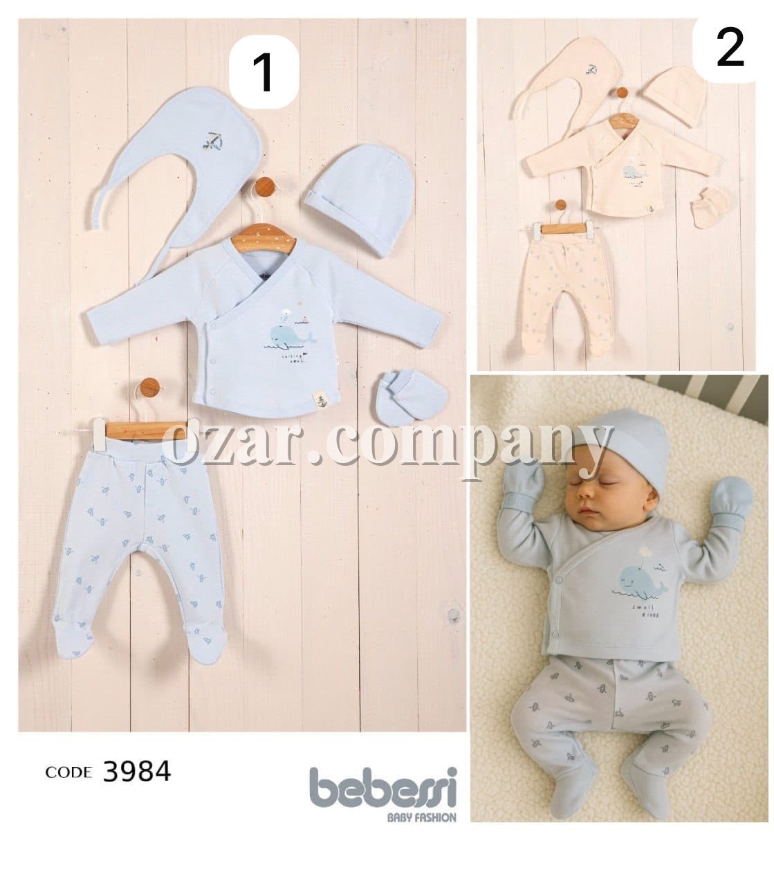 Комплект Для Мальчика Bebessi (0-1мес.)