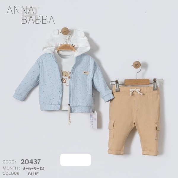 Костюм Тройка Для Мальчика Anna Babba (3-6-9-12мес.)