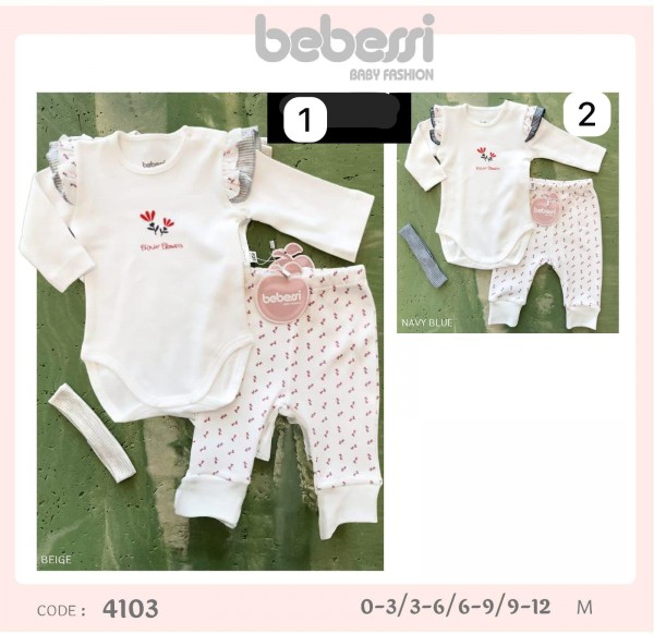 Костюм Для Девочки Bebessi (0-3/3-6/6-9/9-12мес.)