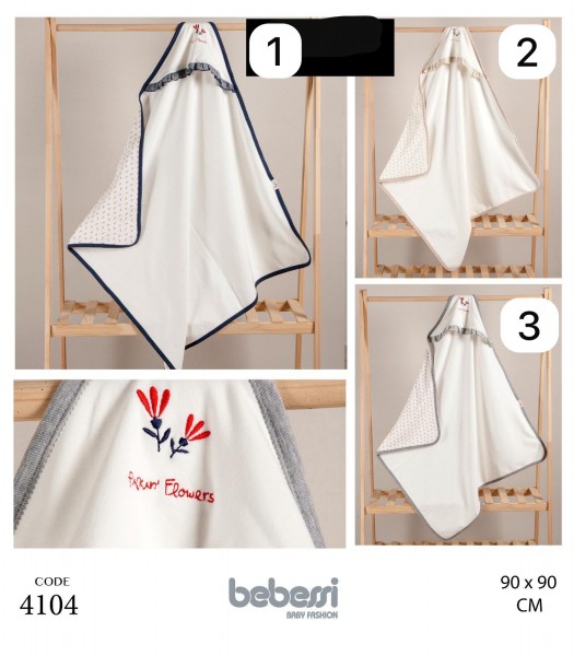 Полотенце Для Новорождённых Bebessi (90*90см)