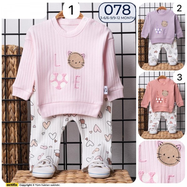 Костюм Для Девочки Anilco (3-6/6-9/9-12мес.)