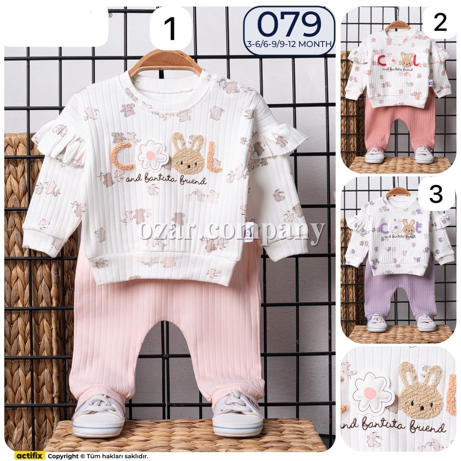 Костюм Для Девочки Anilco (3-6/6-9/9-12мес.)