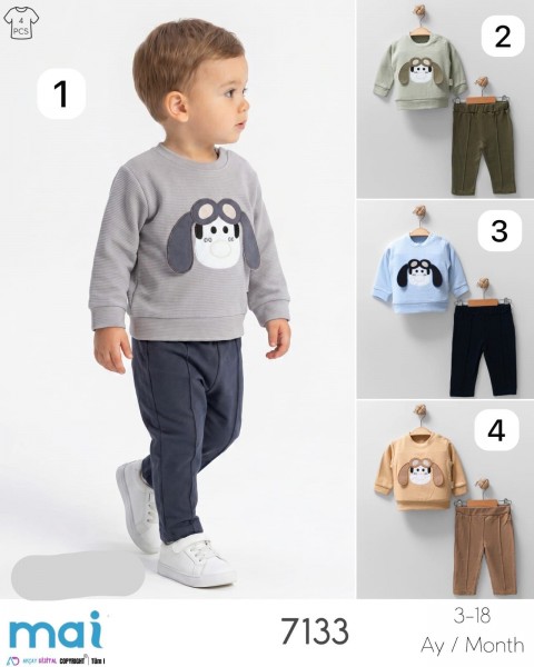 Костюм Для Мальчика Mibella (3-6/6-9/9-12/12-18мес.)
