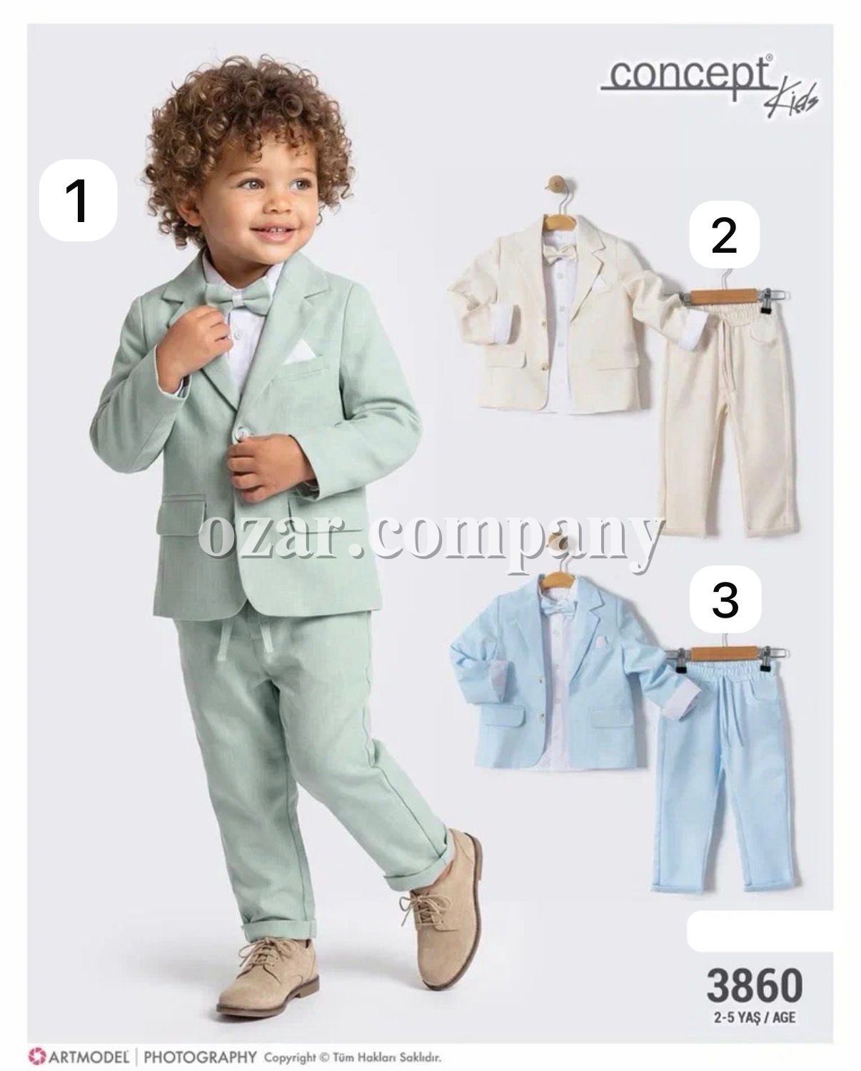 Костюм Тройка Для Мальчика Concept (2-3-4-5лет)