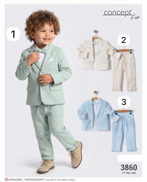 Костюм Тройка Для Мальчика Concept (2-3-4-5лет)