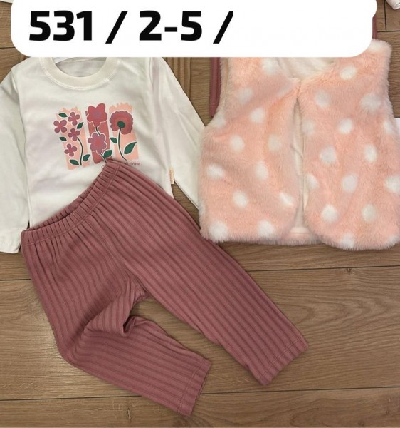 Костюм Тройка Для Девочки Mini Clup (2-3-4-5лет)