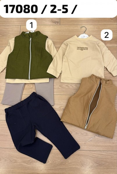 Костюм Тройка Для Мальчика Favo (2-3-4-5лет)