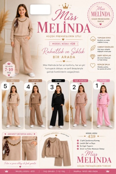 Костюм Двунитка Для Девочки Miss Melinda (7-8-9-10лет)