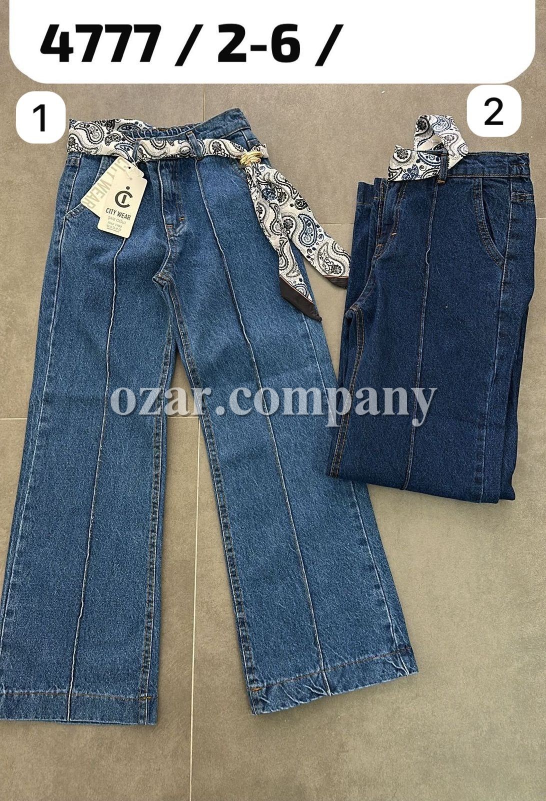 Джинсы Для Девочки City Wear (2-3-4-5-6лет) 