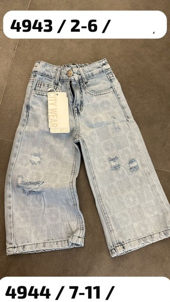 Джинсы Для Девочки City Wear (7-8-9-10-11лет)