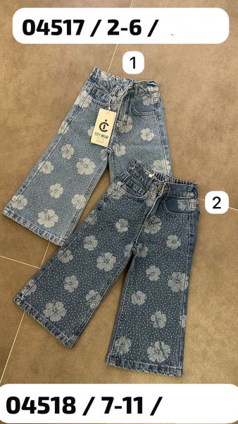 Джинсы Для Девочки City Wear (2-3-4-5-6лет) 