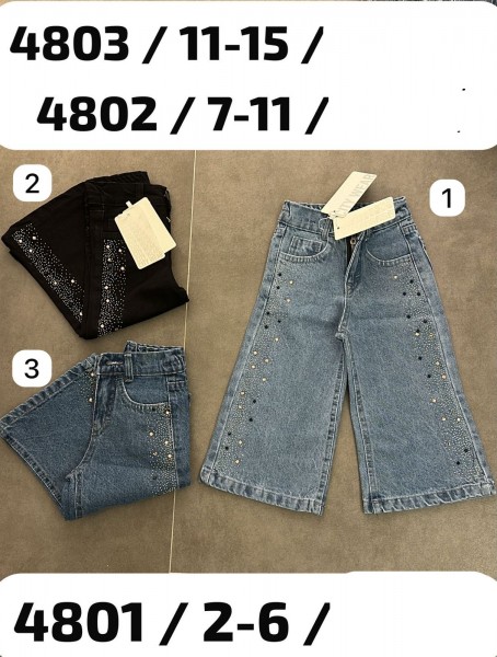 Джинсы Для Девочки City Wear (7-8-9-10-11лет)