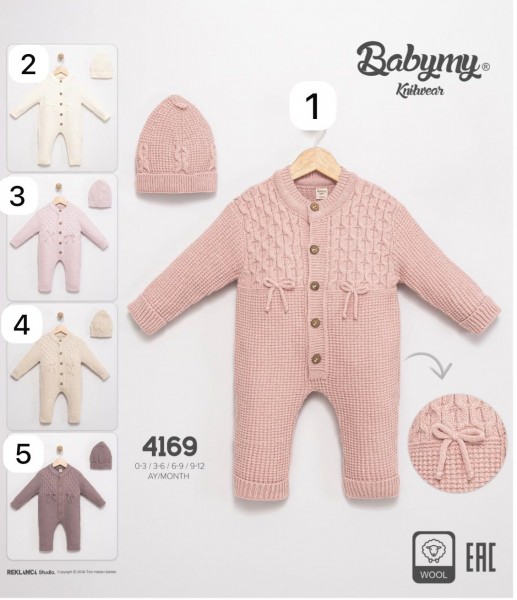 Человечек Для Девочки Babymy (0-3/3-6/6-9/9-12мес.)