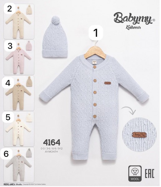 Человечек Для Новорождённых Babymy (0-3/3-6/6-9/9-12мес.)