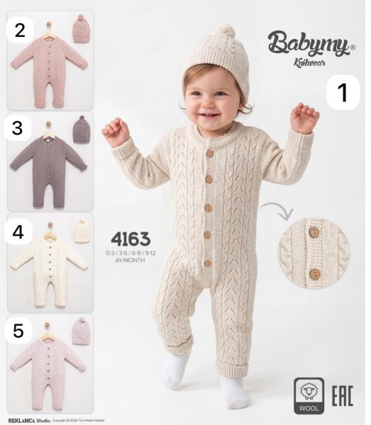 Человечек Для Новорождённых Babymy (0-3/3-6/6-9/9-12мес.)