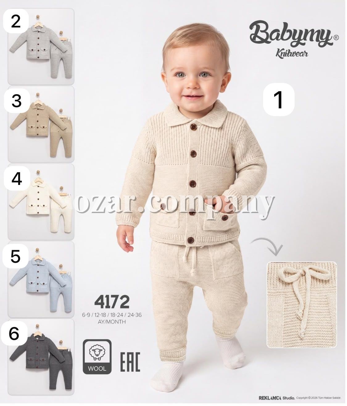 Костюм Для Мальчика Babymy (6-9/12-18/18-24/24-36мес.)