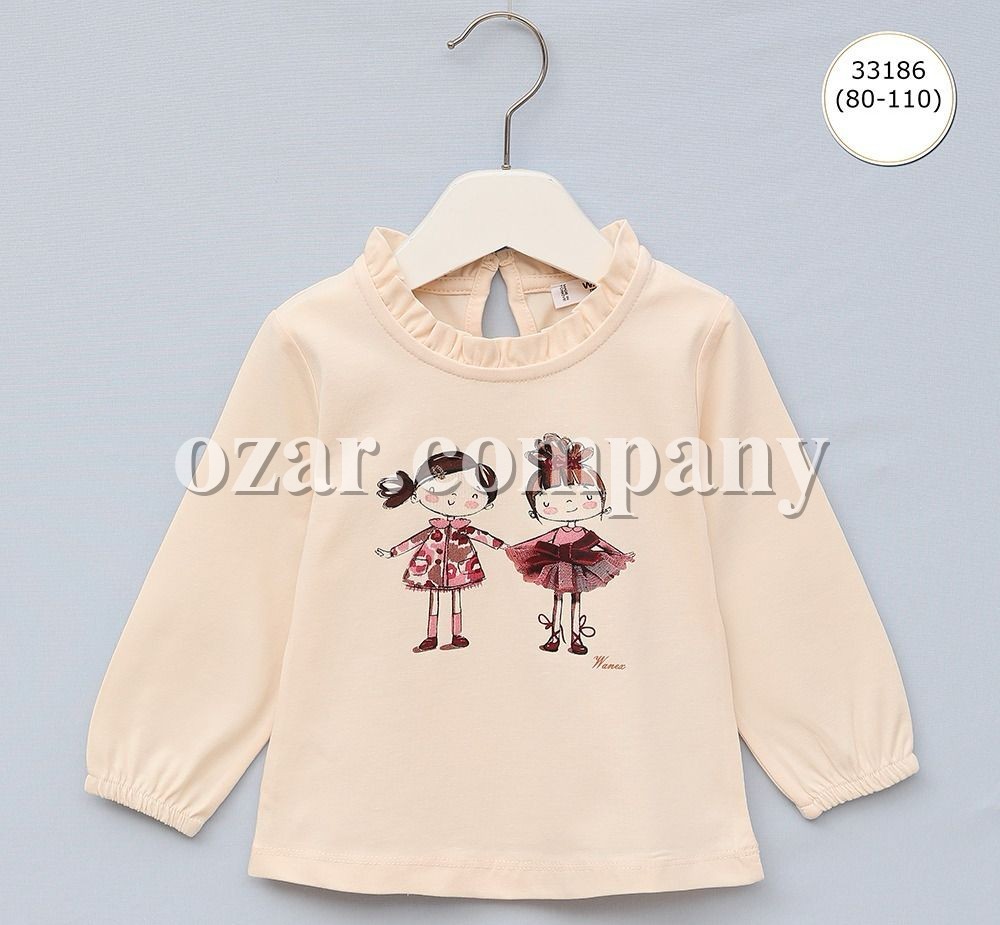 Свитшот Для Девочки Wanex (1-1.5-2-3-4-5лет) 