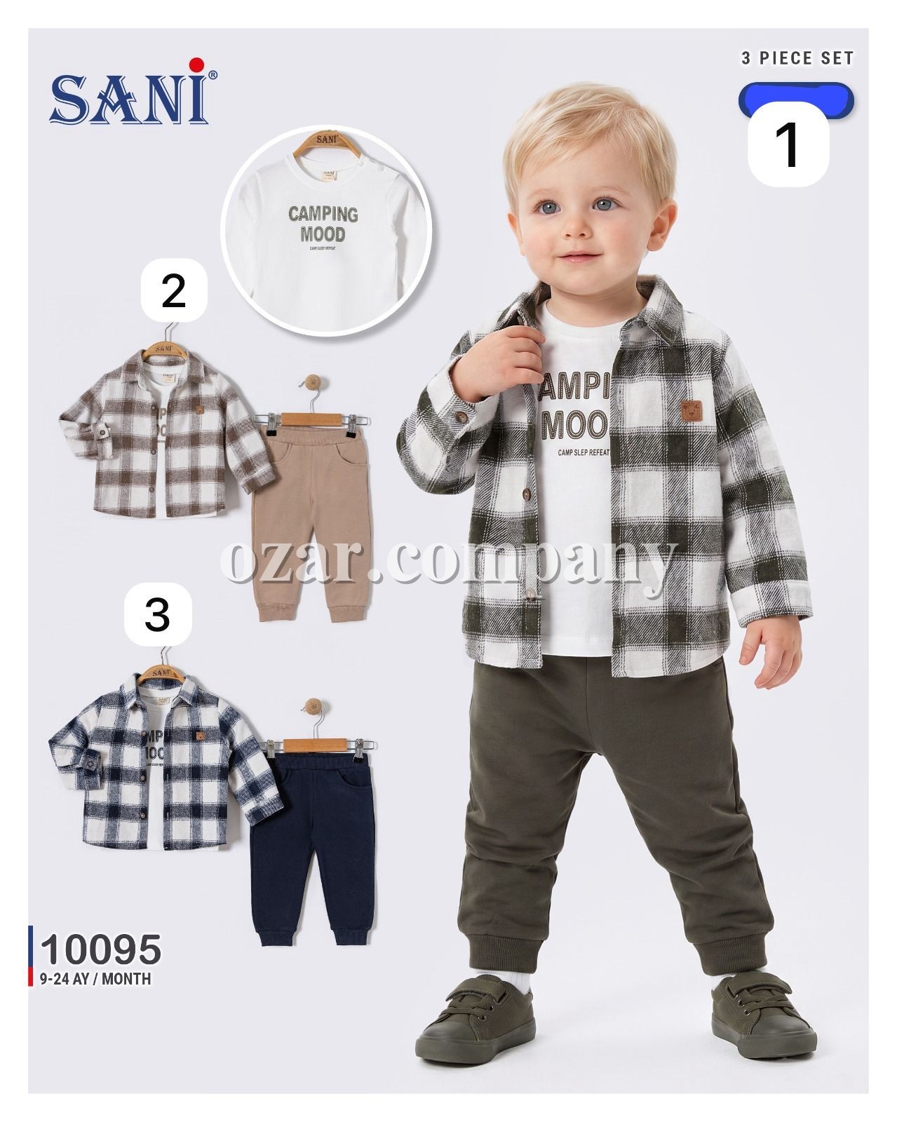 Костюм Тройка Для Мальчика Sani (9-12-18-24мес.)