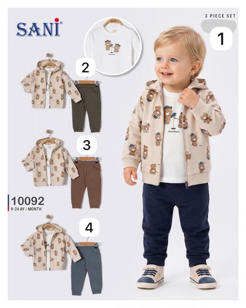 Костюм Тройка Для Мальчика Sani (9-12-18-24мес.)