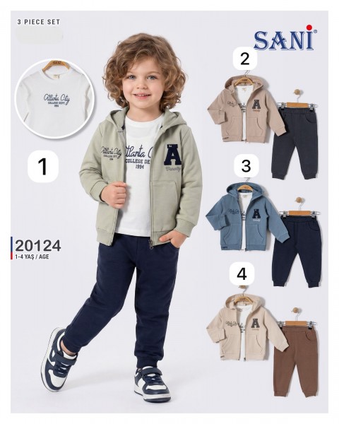 Костюм Тройка Для Мальчика Sani (1-2-3-4лет) 
