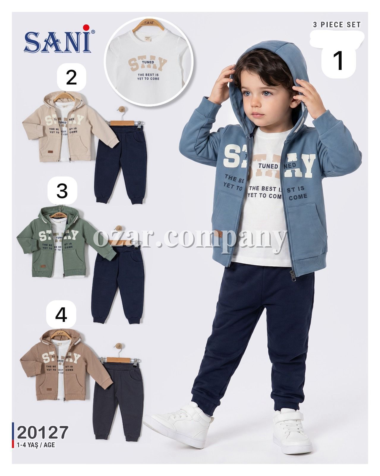 Костюм Тройка Для Мальчика Sani (1-2-3-4лет) 