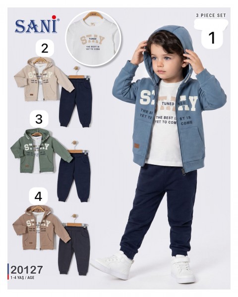 Костюм Тройка Для Мальчика Sani (1-2-3-4лет) 
