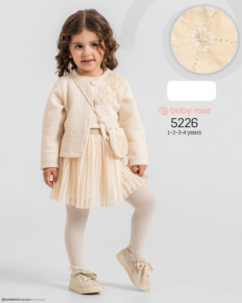 Костюм Тройка Для Девочки Baby Rose (1-2-3-4лет) 