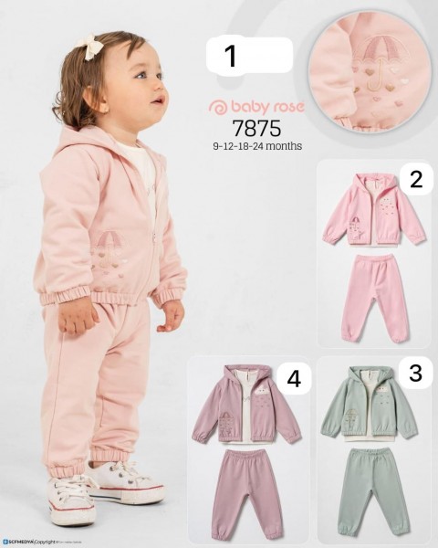 Костюм Тройка Для Девочки Baby Rose (9-12-18-24мес.)