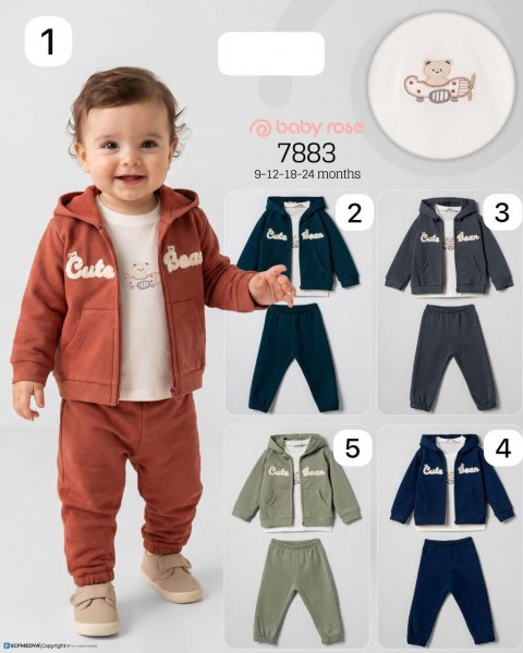 Костюм Тройка Для Мальчика Baby Rose (9-12-18-24мес.)