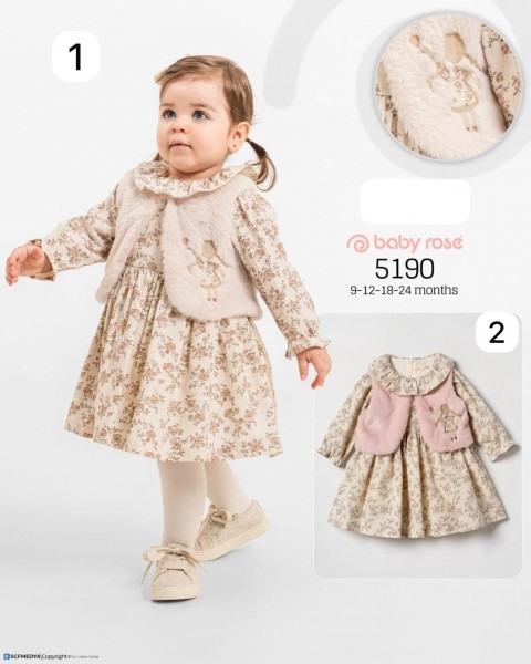 Платье Для Девочки Baby Rose (9-12-18-24мес.)