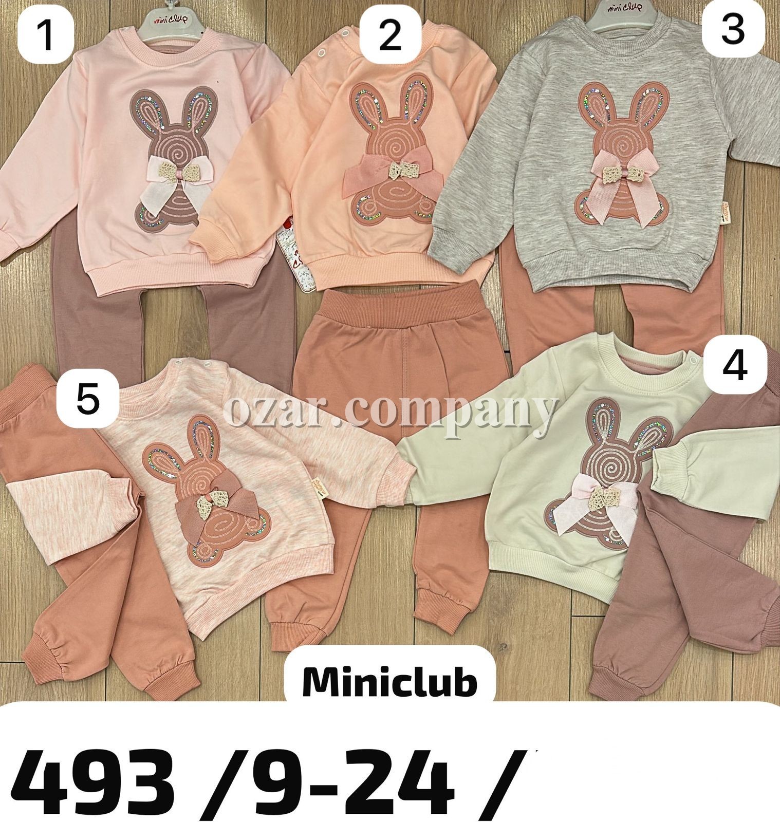 Костюм Для Девочки Mini Clup (9-12-18-24мес.)