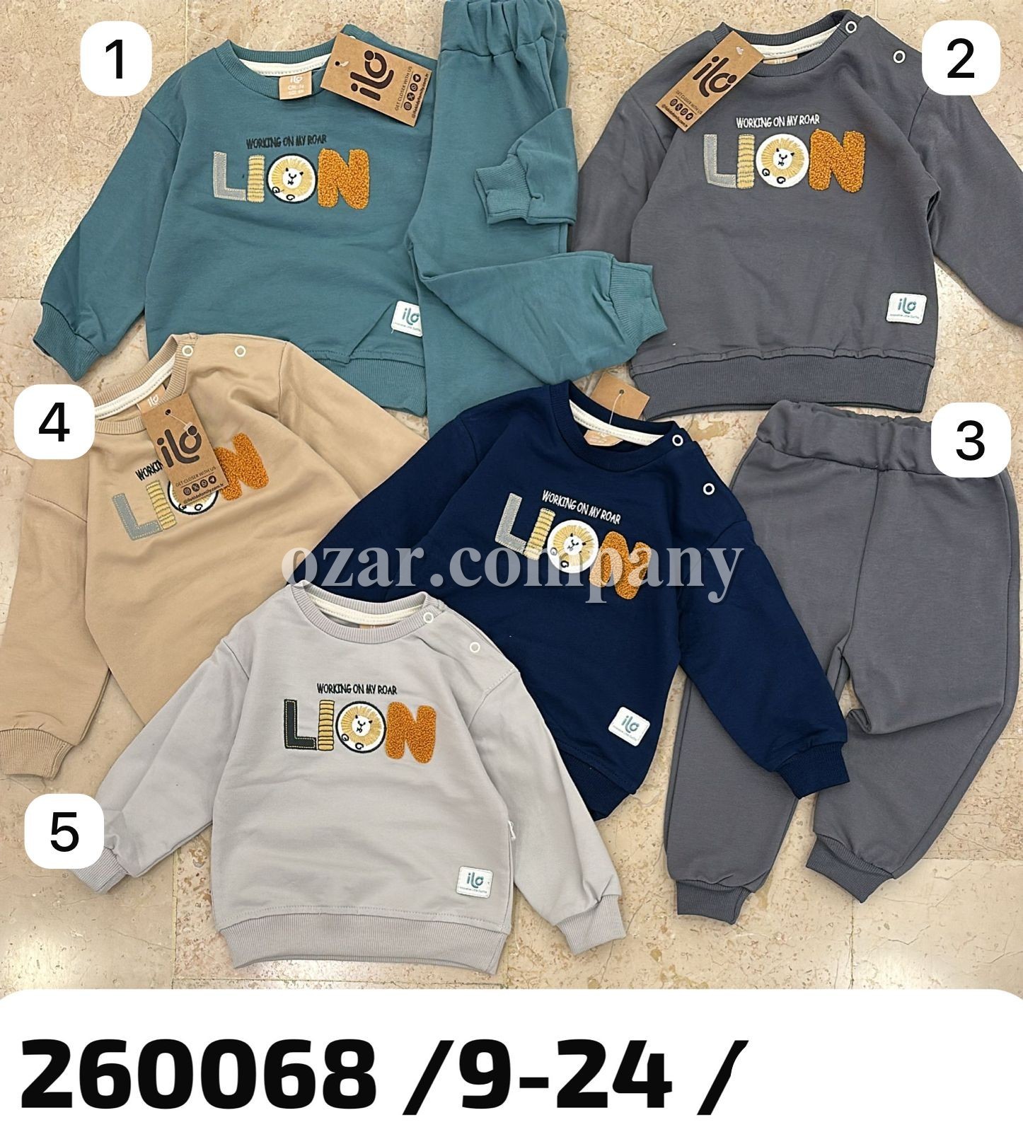 Костюм Для Мальчика ILO (9-12-18-24мес.)