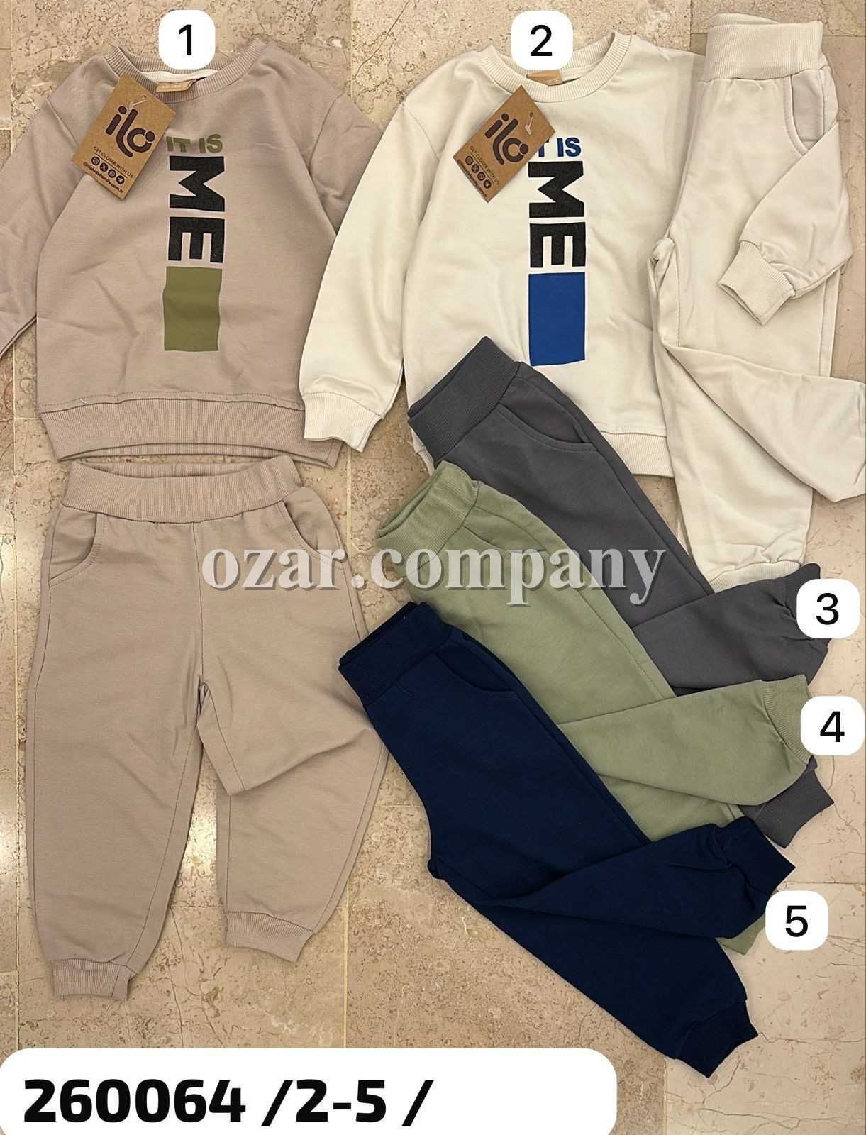 Костюм Для Мальчика ILO (2-3-4-5лет)