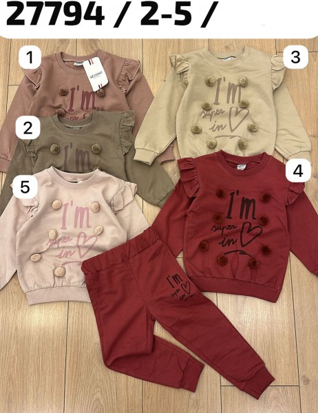 Костюм Для Девочки Messinho (2-3-4-5лет)
