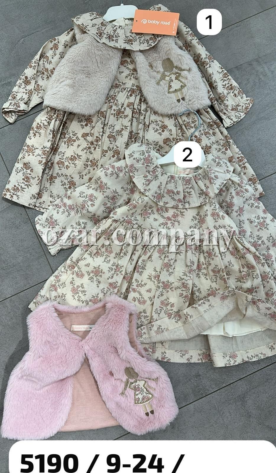 Платье Для Девочки Baby Rose (9-12-18-24мес.)