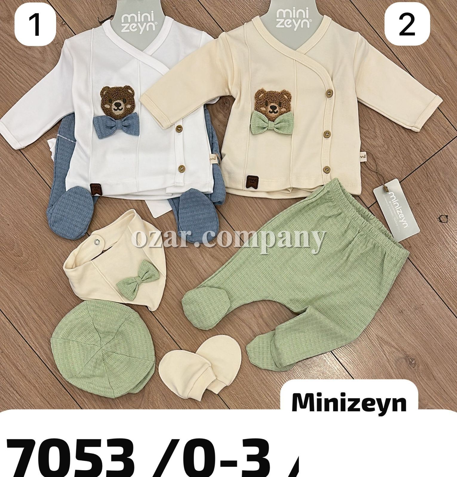 Комплект Для Мальчика Mini Zeyn (0-3мес.)
