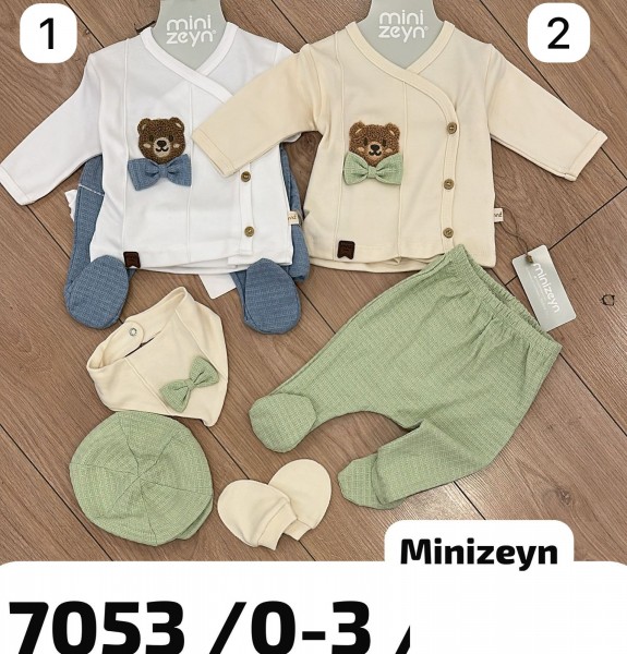 Комплект Для Мальчика Mini Zeyn (0-3мес.)