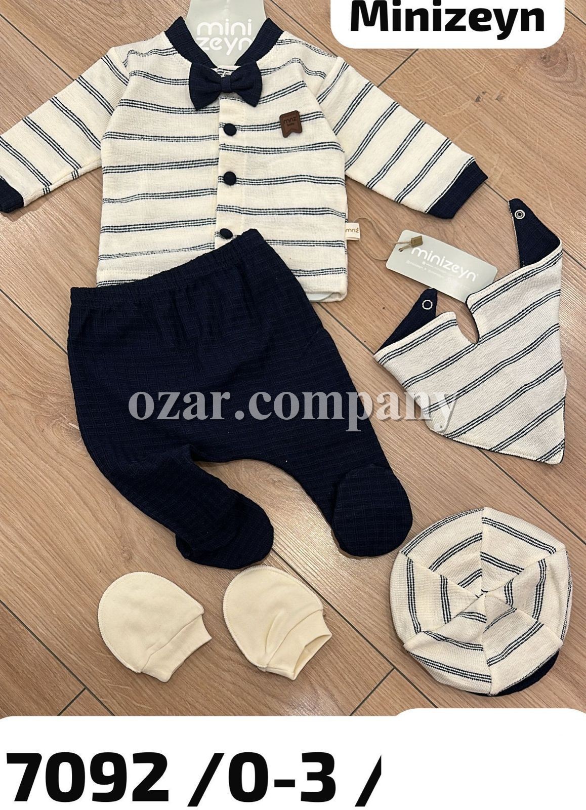 Комплект Для Мальчика Mini Zeyn (0-3мес.)