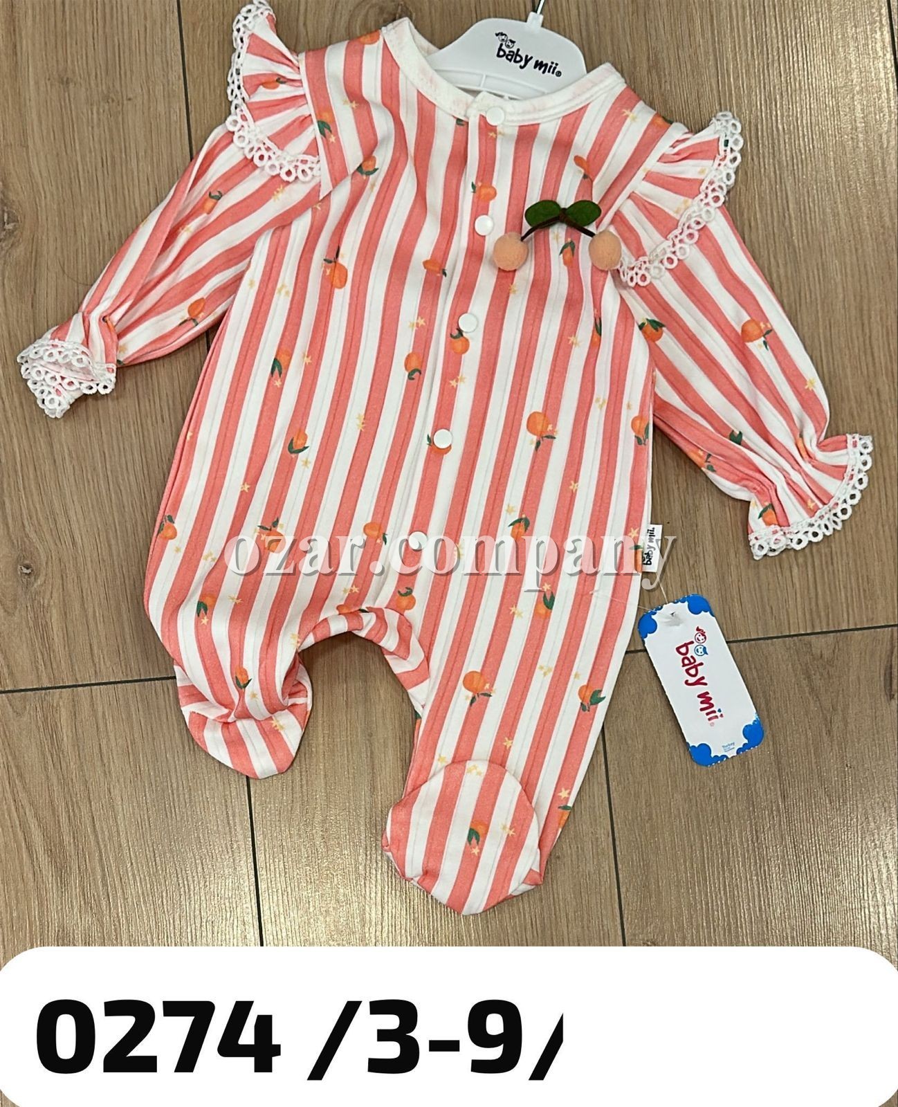 Человечек Для Девочки Baby Mii (3-6-9мес.)