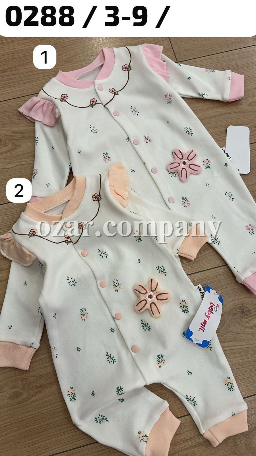 Человечек Для Девочки Baby Mii (3-6-9мес.)