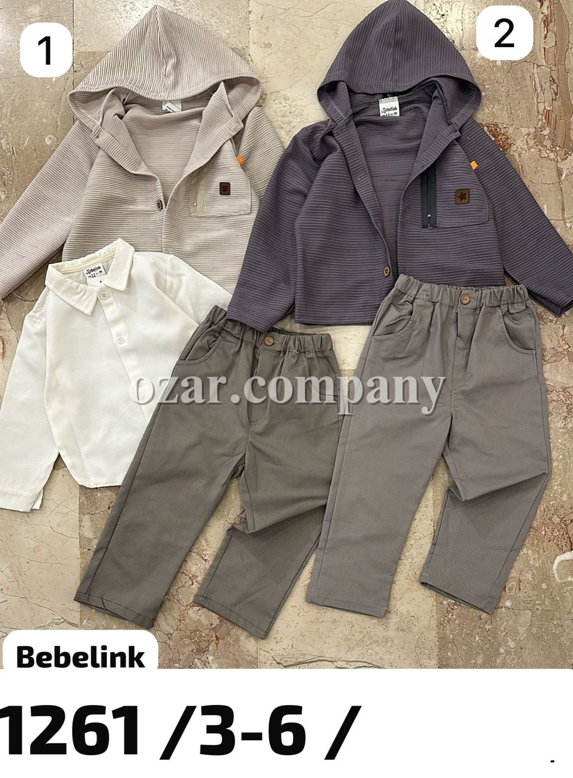 Костюм Тройка Для Мальчика Bebelink (3-4-5-6лет) 