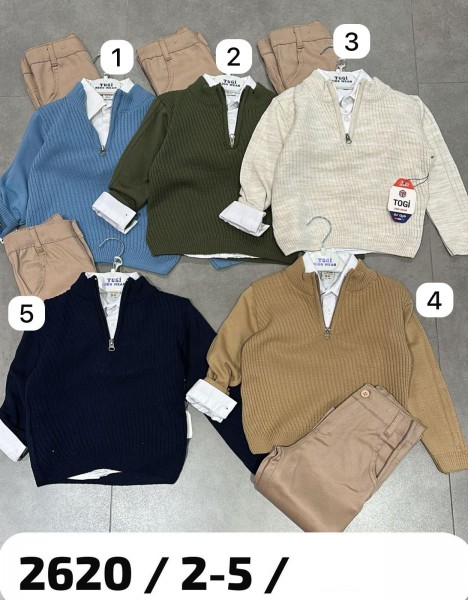 Костюм Тройка Для Мальчика Togi (2-3-4-5лет)
