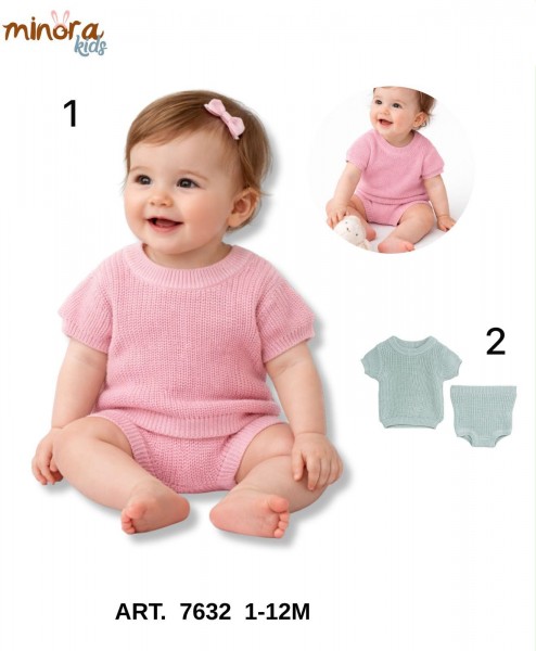 Костюм Для Девочки Minora (1-3/3-6/6-9/9-12мес.)
